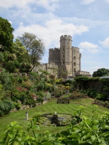 The gardens at Windsor 